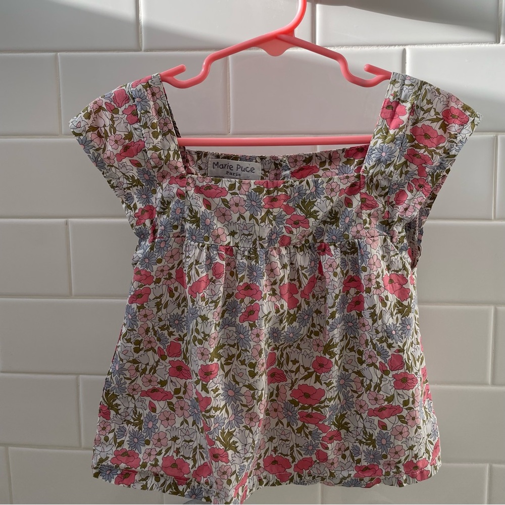 Liberty print blouse size 2T